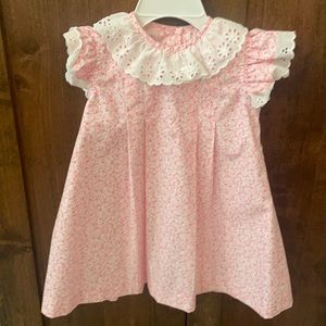 Shrimp and grit kids pink dress